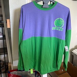 Universal Studios Marvel Hulk Long Sleeve Shirt